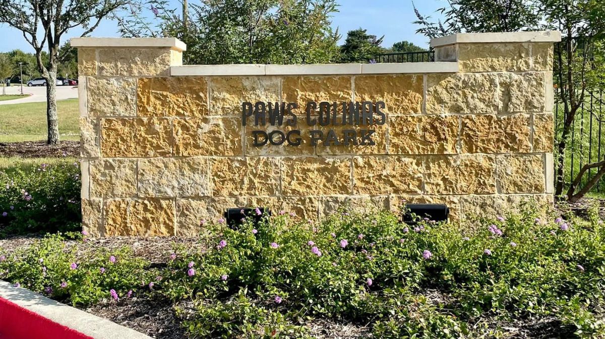 Paws Colinas Dog Park in Las Colinas, Irving, Texas
