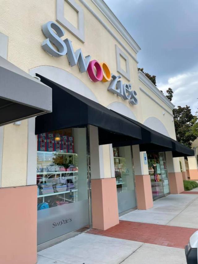Outside Swoozie's Party Decor in Dallas, Texas