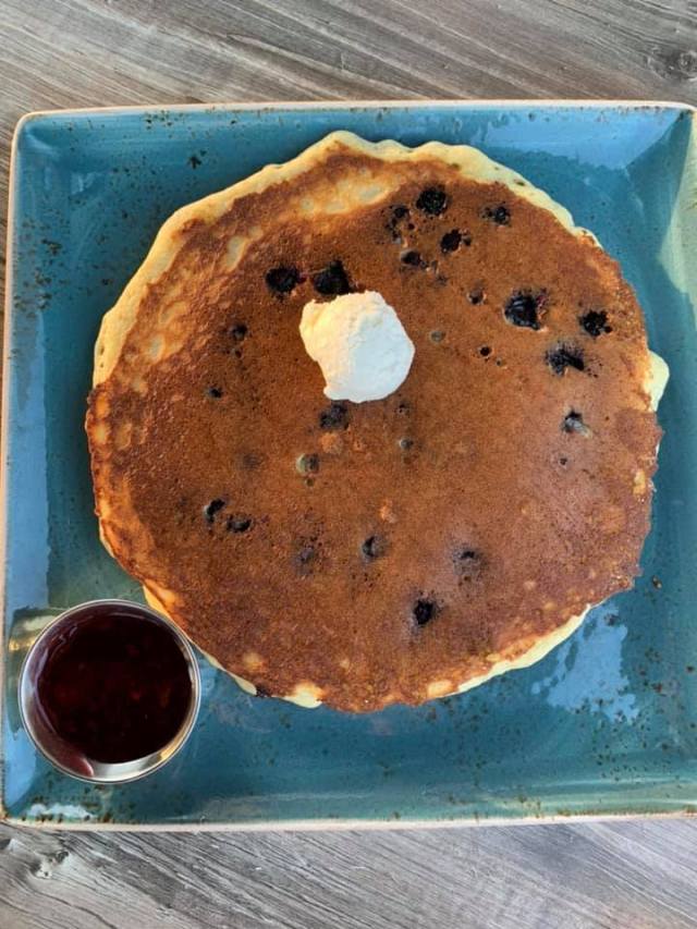 Pancake breakfast at First Watch in Grand Prairie, Texas